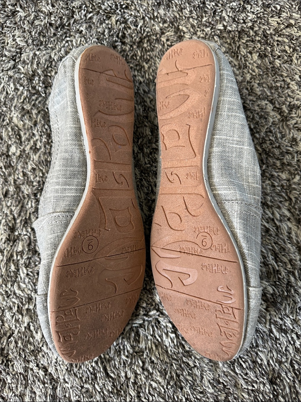 Gray Casual Slip-On Shoes Canvas - Picture 2 of 6